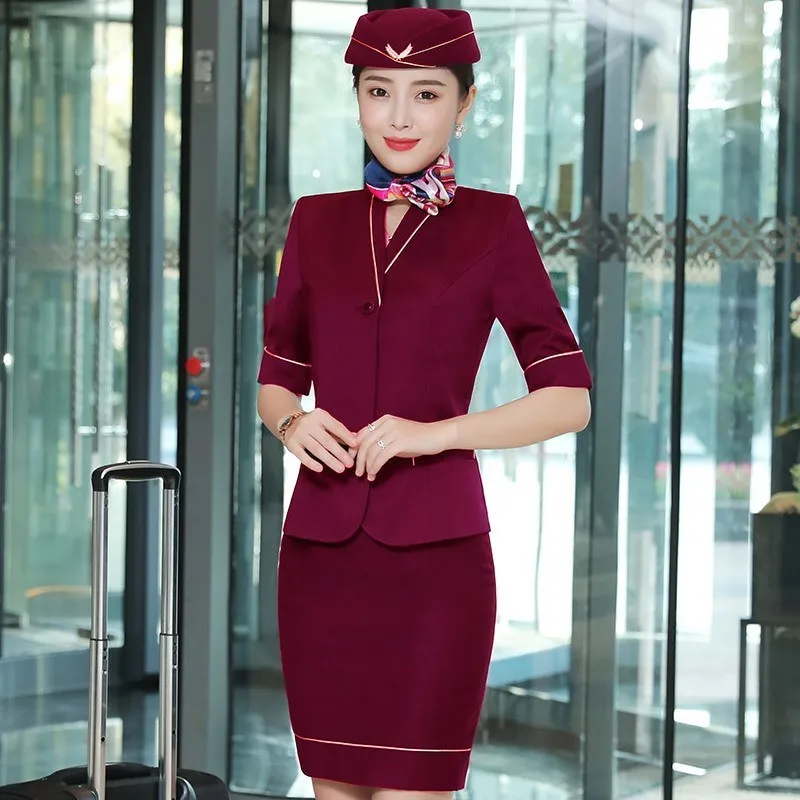 2019 новые стильные женские деловые костюмы с куртками для девочек + юбка шарф дам