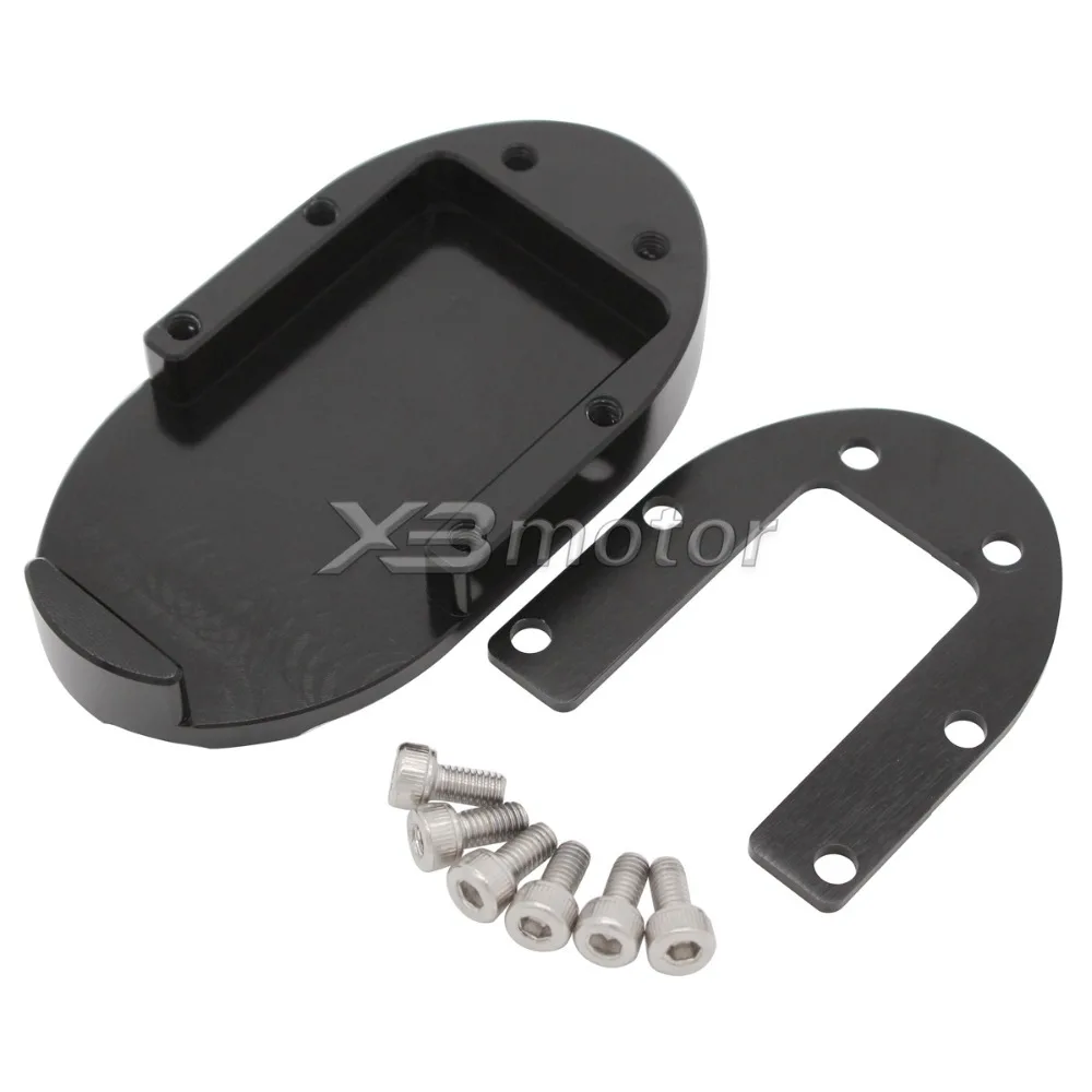 Мотоцикл с ЧПУ педаль тормоза накладка подножек подходит для Harley Sportster XL883 XL1200 Dyna Fat Bob Softail v-стержень уличный ночной стержень