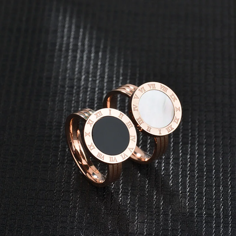 UZone 2017 Новинка кольцо на палец из нержавеющей стали известный бренд женское Femme