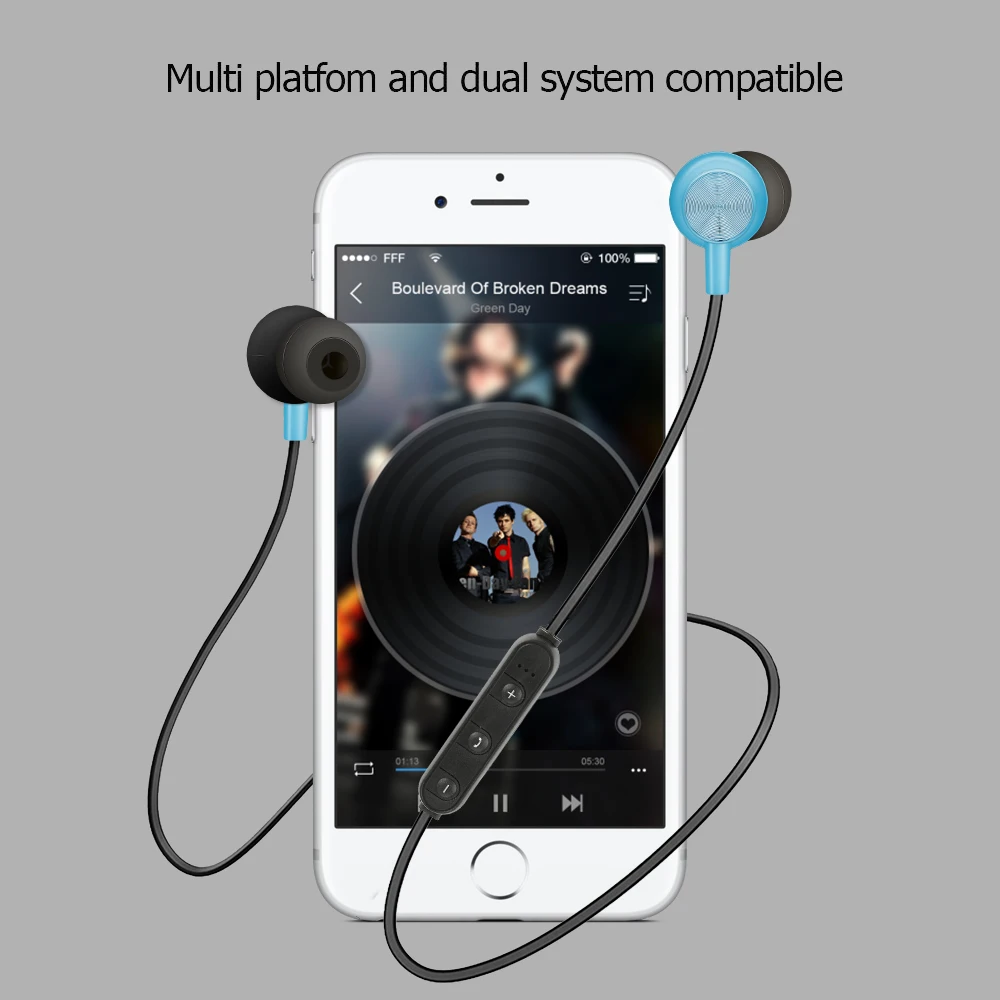 XT-12 Беспроводные наушники с Bluetooth, гарнитура с магнитным притяжением, спортивный стиль, стерео музыкальные наушники для телефонов iOS, Android