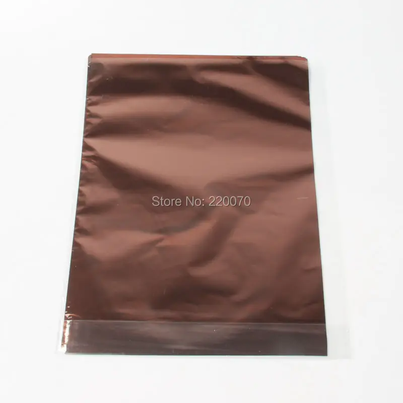 Coffee 50Pcs 50 листов А4 Размер 21x30 см Горячее тиснение фольгой бумажный ламинатор ламинирование трансфер на элегантных картах - Цвет: Coffee 50Pcs