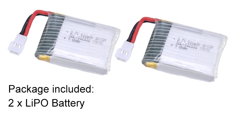 2шт LiPO батарея 3 7 V 500mAh 25C для WLtoys V931 XK K123 F949 RC Мини вертолет самолет Дрон запасные