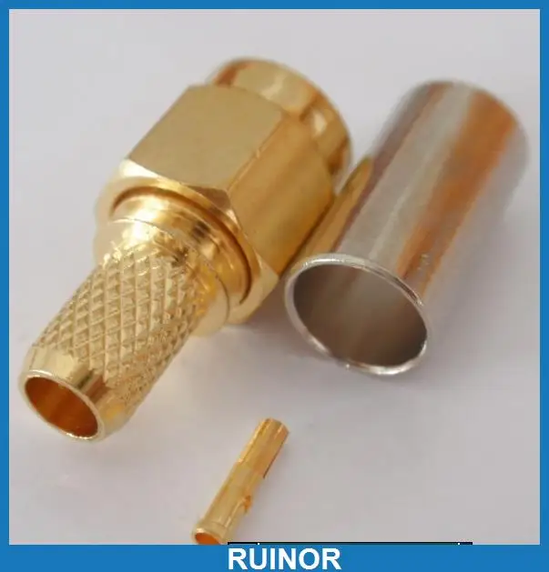 Штекерный разъем для кабелей RG58 LMR195 100 шт./лот|connectors for cables|connector plugpcs connector |