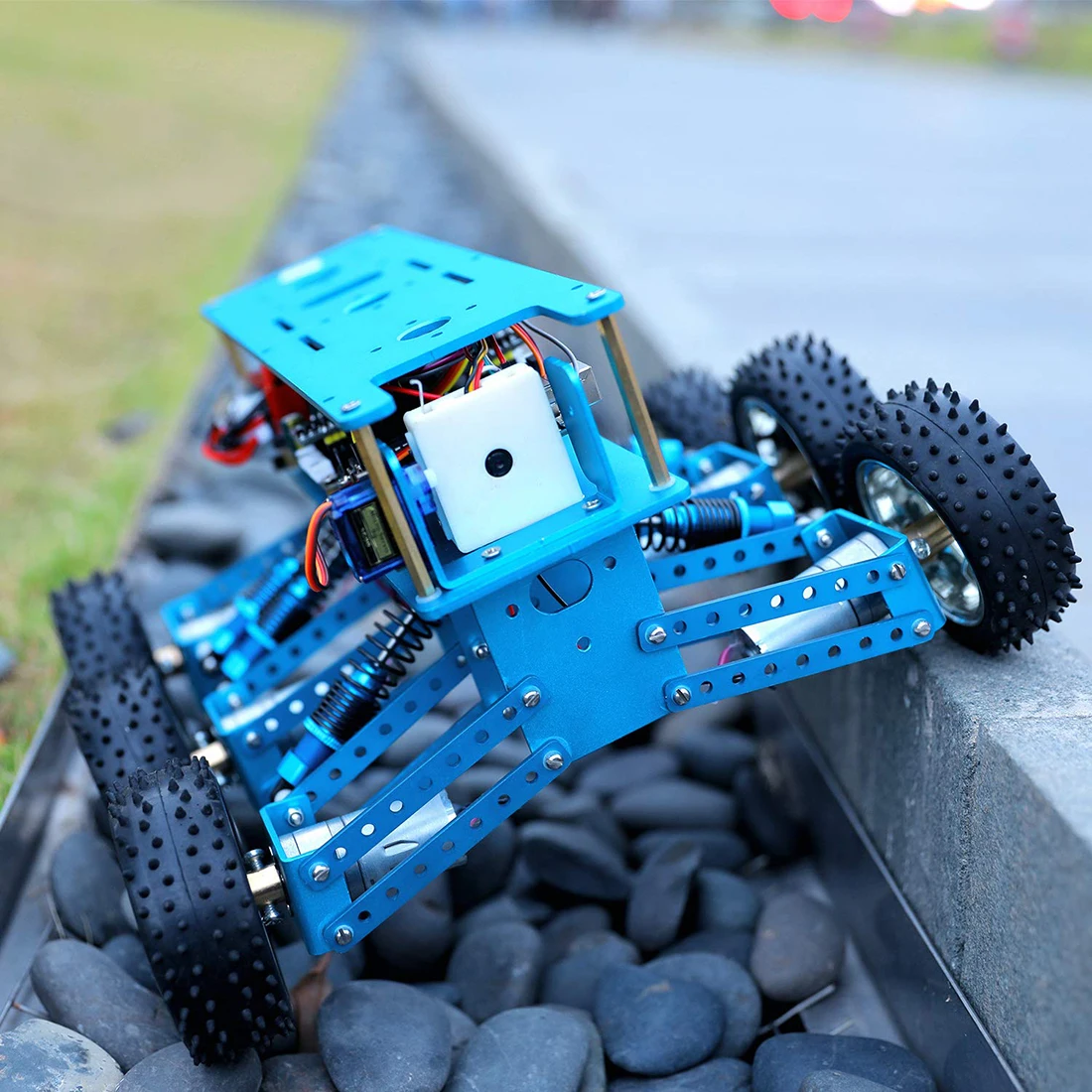 Новинка,, 6WD, внедорожник, робот, машина с камерой для Arduino UNO, DIY Kit, робот для программирования, интеллектуальное образование и обучение