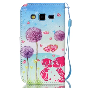 Чехол-книжка из искусственной кожи чехол-накладка для samsung Galaxy Core Prime G360 361 SM-G361H/DS(Duos - Цвет: 25