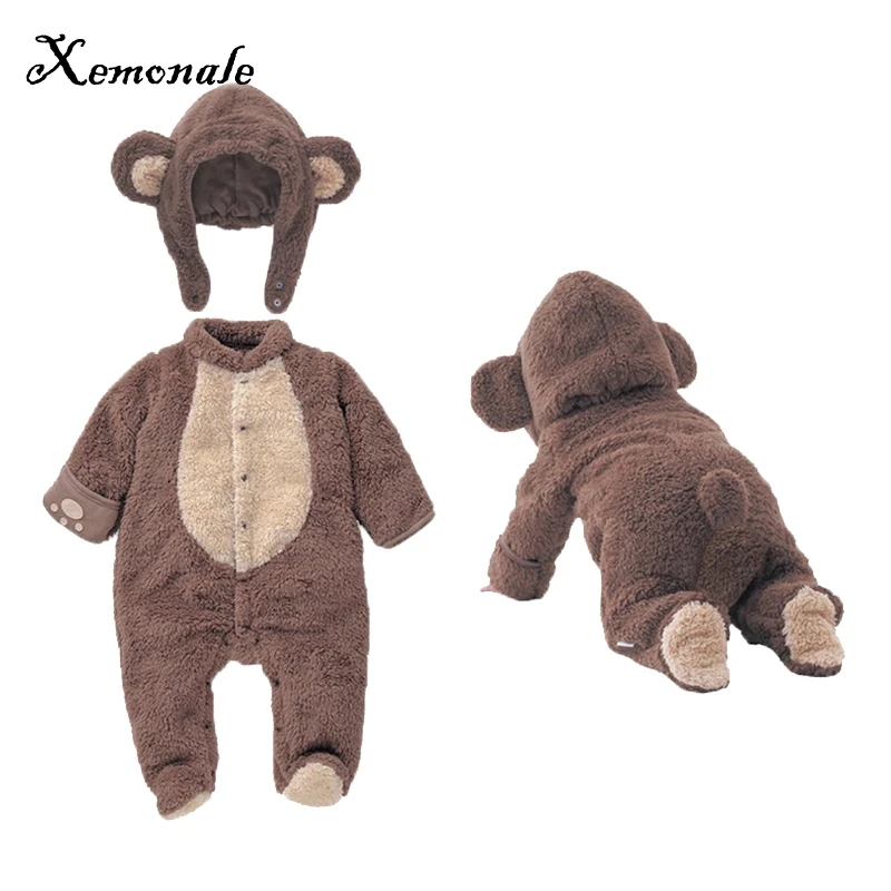 Xemonale/Детские Комбинезоны для малышек Новинка 2017 года осенне-зимняя детская