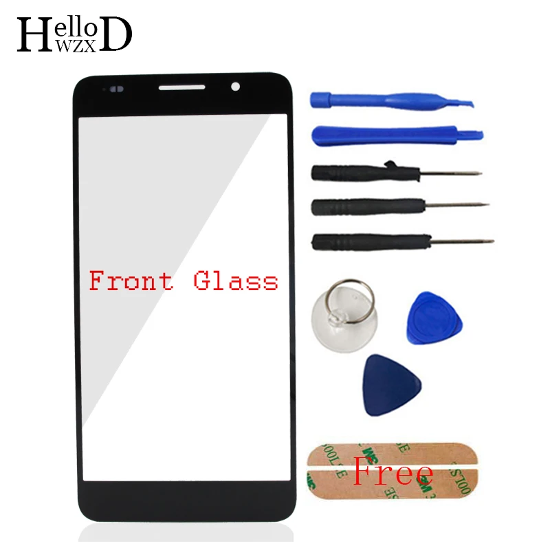 Переднее внешнее стекло для Huawei Honor 6 H60-L03 H60-L01 H60-L02 панель объектива (без