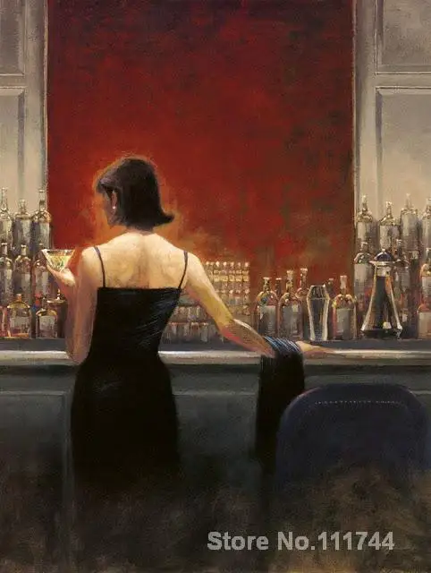 

Evening Lounge Brent Lynch painting Decorative art Handmade High quality