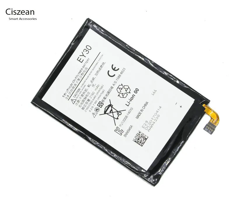 Ciszean 5 шт./лот EY30 2300 мАч 8.7Wh мобильный телефон Сменный аккумулятор для Motorola Moto X 2nd
