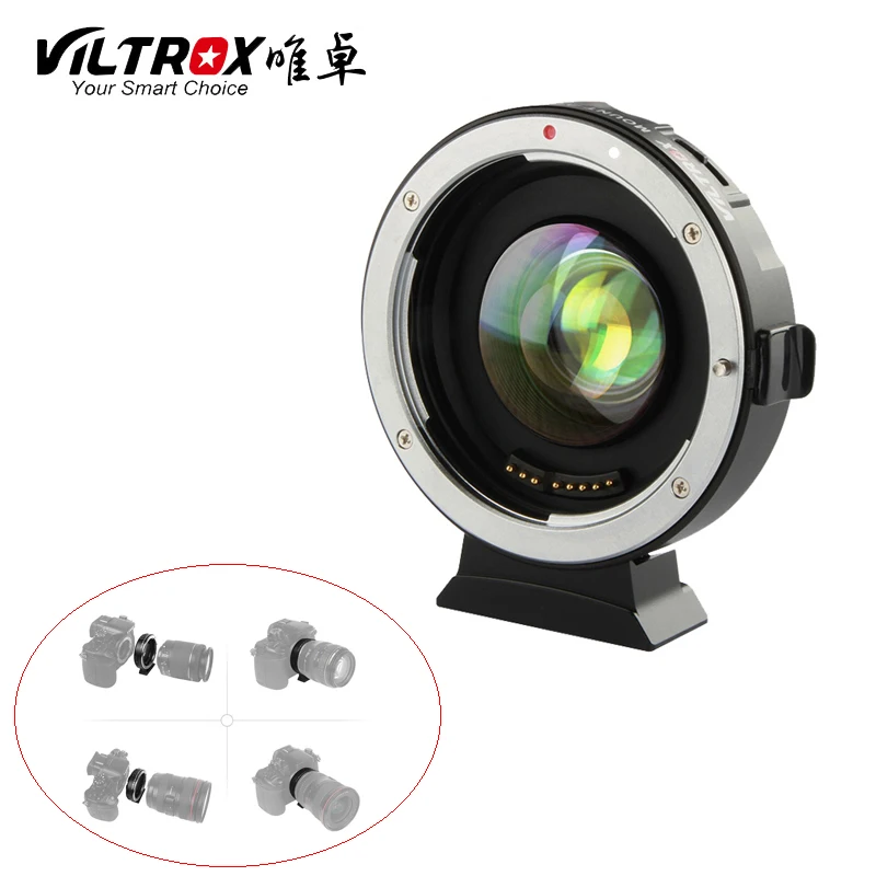 

Усилитель автофокуса Viltrox EF-M2 0,71x для объектива Canon EF до M43 MTF