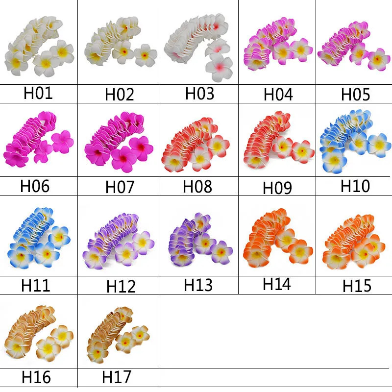 10 шт. искусственный Плюмерия Гавайский Франгипани цветы Пена Яйцо цветок DIY
