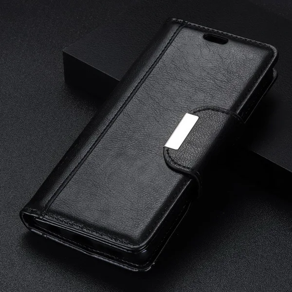 B2 black Чехол-книжка с откидной крышкой для Xiaomi mi 9 SE mi Play mi x 3 2S A2/6X Black Shark 2 Pocophone F1 Чехол-кошелек для Xiao mi Red mi 7 Note 7 6A - Цвет: B2 black