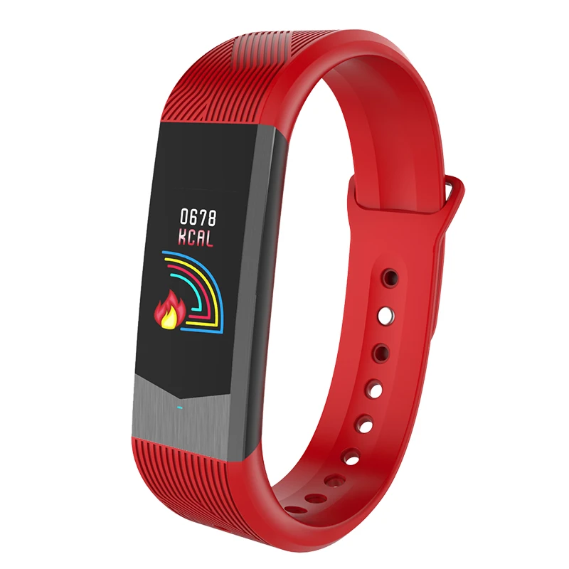 Bozlun умный спортивный фитнес-трекер для Android IOS Bluetooth часы с HeartRate кровяное давление браслет шагомер SmartbandB30 - Цвет: Red