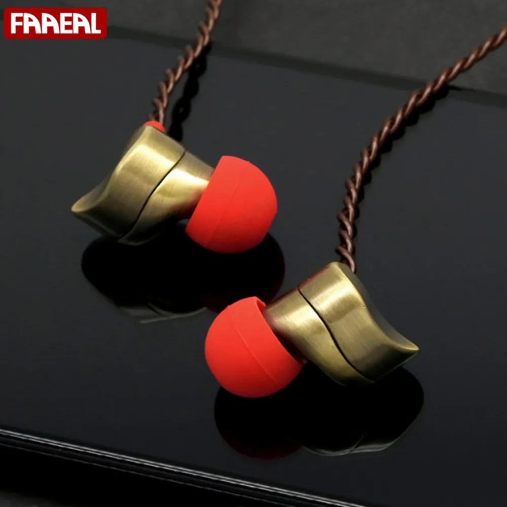 Новые металлические наушники FAAEAL Crescent вкладыши Hifi музыкальные спортивные для