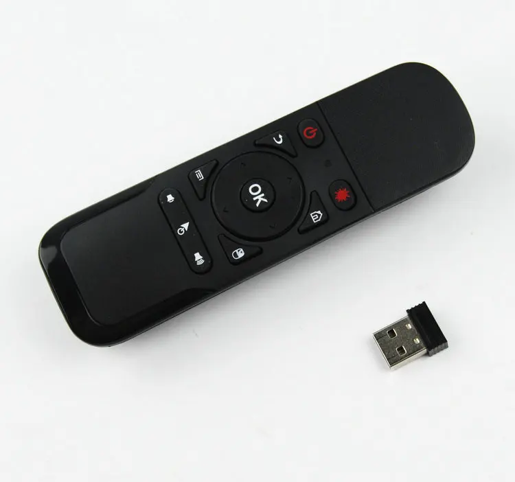 2,4G гироскоп воздушная мышь для Android Smart tv Box Windows PC лазерная указка Powerpoint PPT кликер ведущий пульт дистанционного управления