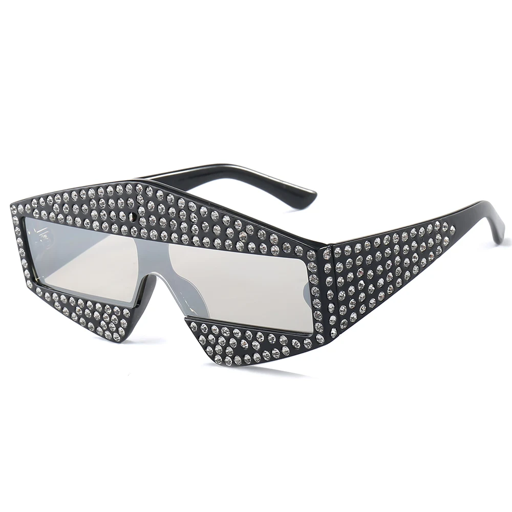 2018 новые модные солнцезащитные очки с бриллиантами для женщин и мужчин роскошные