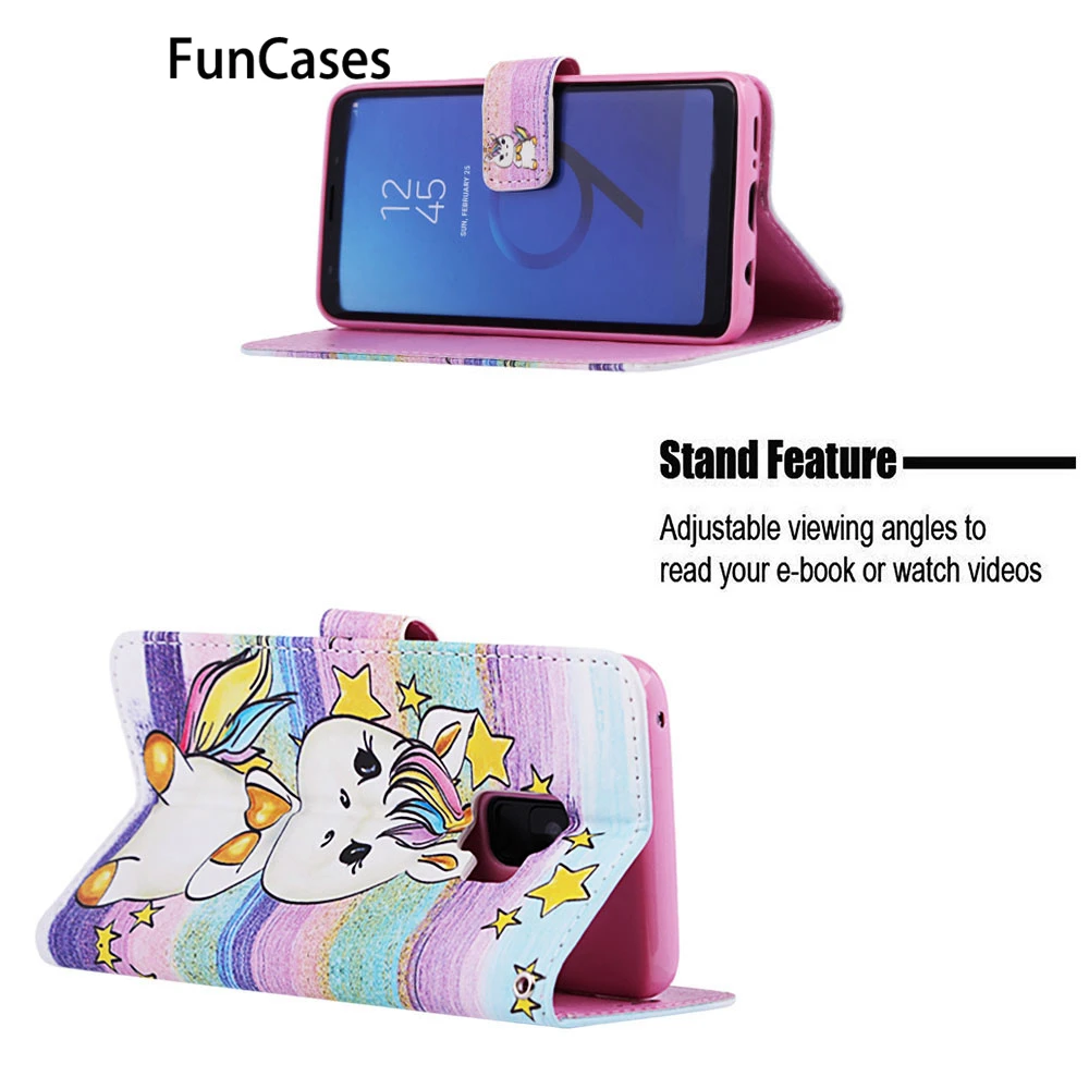 Чехлы для сотовых телефонов samsung S9 Animal cellular Мягкий ТПУ чехол СПС Estojo Galaxy ajax PU