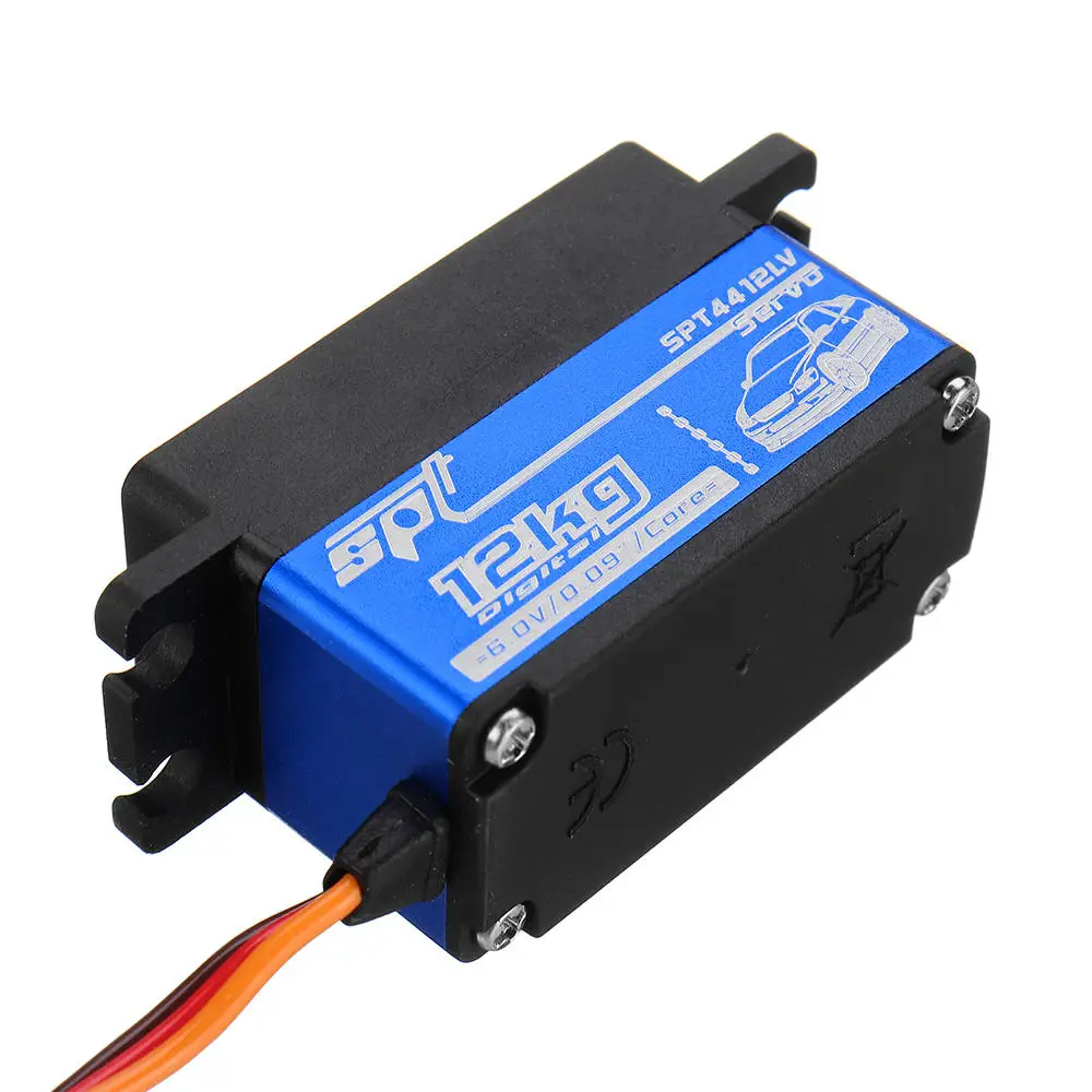 Цифровой сервопривод SPT Servo SPT4412LV 12 кг большой крутящий момент металлическая
