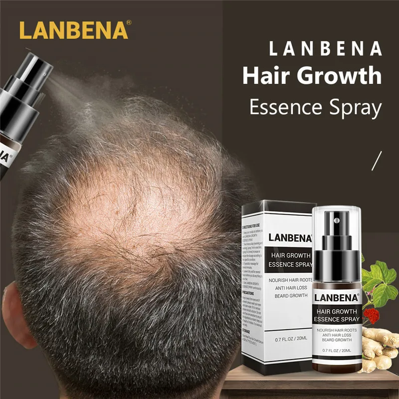 Эссенция для роста волос LANBENA спрей средство предотвращения облысения