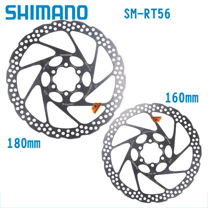 1 шт. Shimano Alivio Deore SM RT56 велосипед MTB 6 болт дисковый тормоз ротора 160 мм 180 Аксессуары