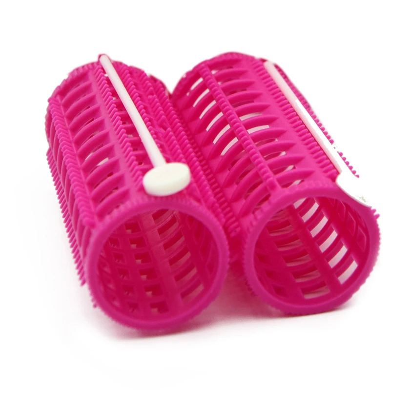 18 Piece Set of 20mm Plastic Tooth Hair Rollers with Fixed Pins for Fluffy Layers, Hair Air Bangs, Curl Rods, Curlers - Hairdresser Styling U1196 image 5