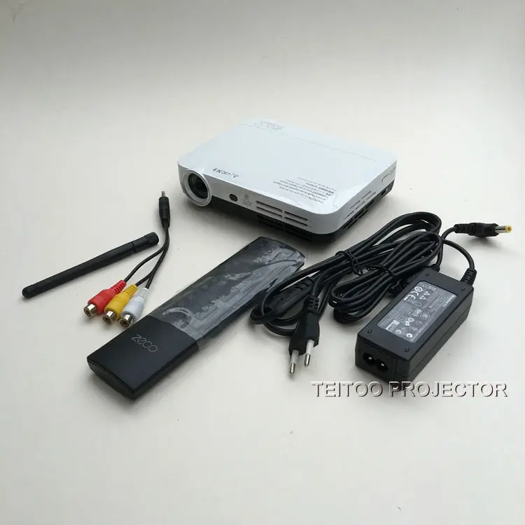 Мини Pocket 3500 люмен 1280*800 3D HD 1080 P DLP проектор Android 4.2 Bluetooth Wi-Fi для бизнес-офис домашний