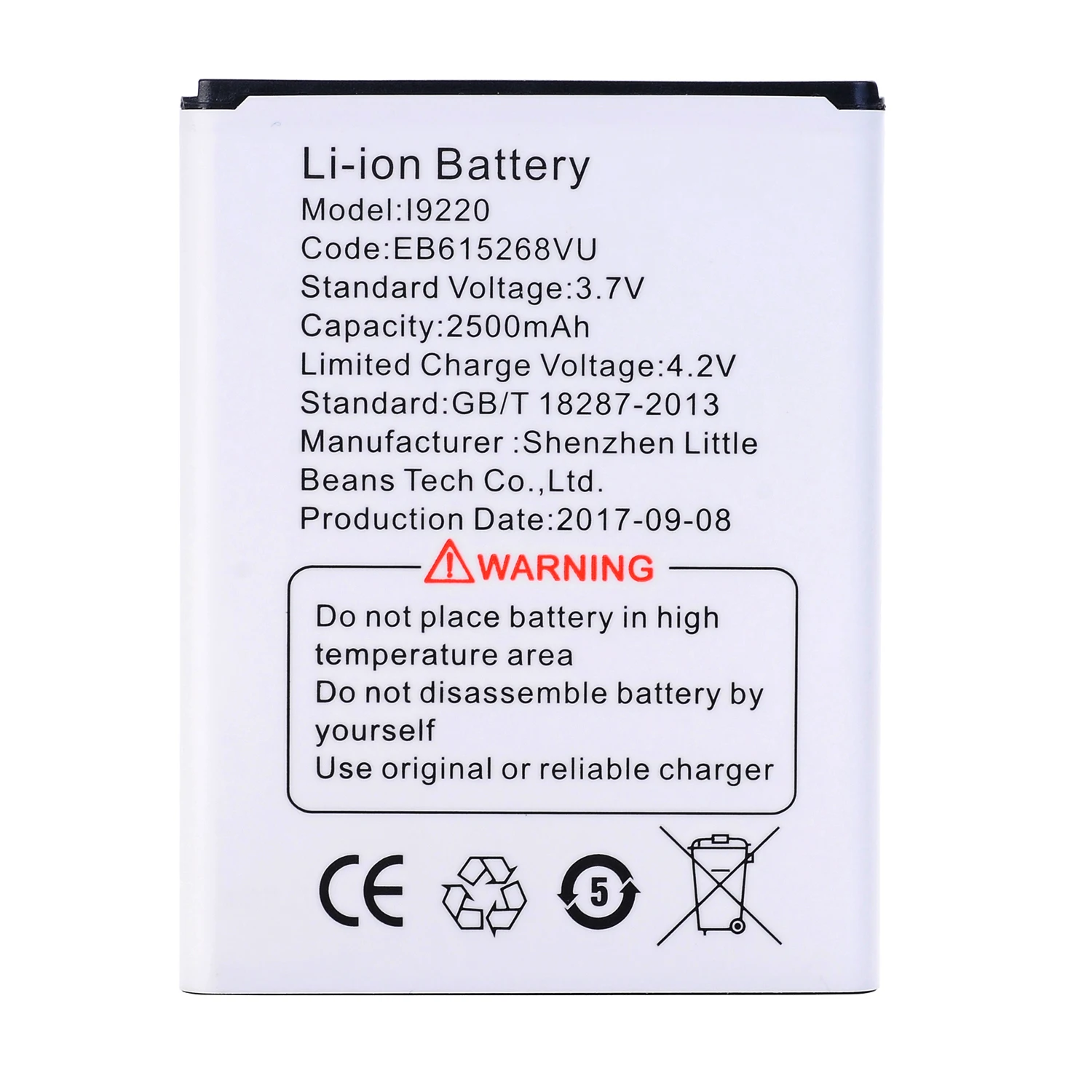 Оригинальный аккумулятор Nephy 2019 EB615268VU Для Samsung Galaxy Note N7000 GT I9220 2500 мАч батарея для