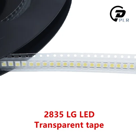 100 шт. прозрачная лента для LG 2835 Светодиодный ремонт 32 ЖК-дисплей ТВ 55-дюймовый сенсорный светодиодный подсветка светодиодных шариков 3 в 1 Вт 3528 2835 холодный белый свет шарик