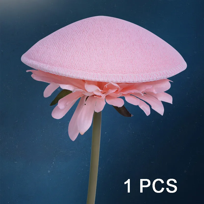 1PCS Впитывающие подушечки для груди, для кормления, для кормления, многоразовые, мягкие, хлопковые, впитывающие, для мам, для предотвращения проливания, подушечки для бюстгальтера, для кормления грудью, моющиеся - Цвет: 1PCS