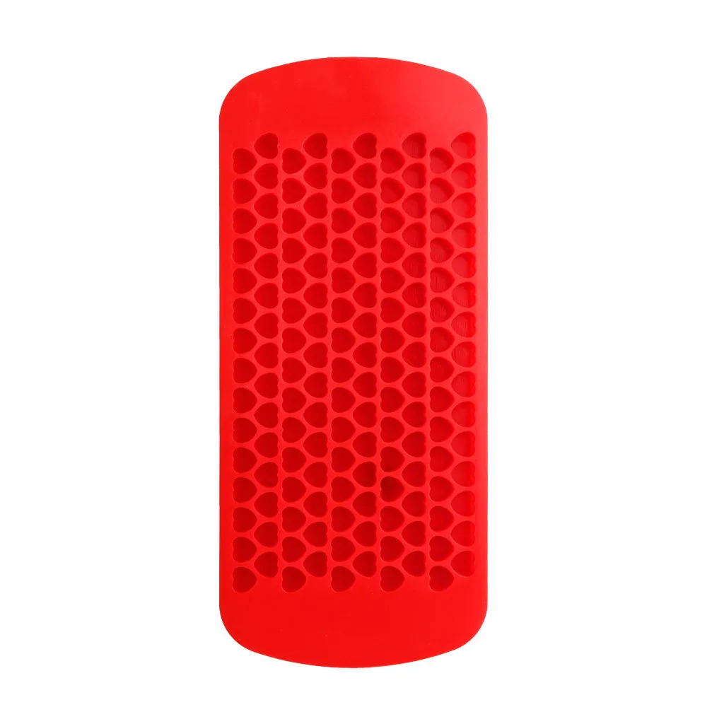 Hot Silicone Freeze Mold Mini Heart shape Ice Lattice Cube Frozen Making Tool Tray DIY Kitchen Bar Accessories |