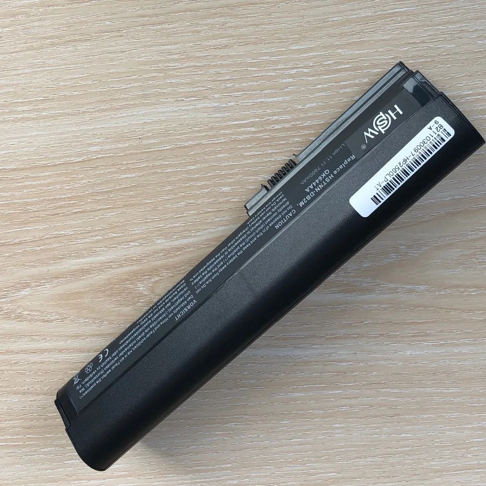 9 ячеек 7800 мАч аккумулятор для ноутбука HP SX06XL SX09 EliteBook 2560p 2570p HSTNN UB2L QK644AA