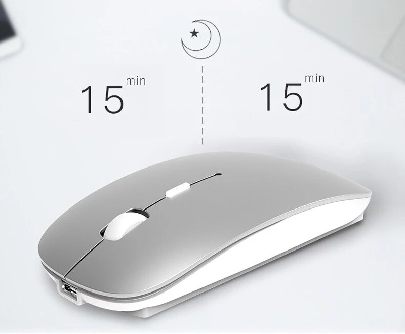 Cliry Bluetooth 4,0+ 2,4G беспроводная мышь, двойной режим, перезаряжаемая, 1600 dpi, ультра-тонкая эргономичная Портативная оптическая мышь для Mac