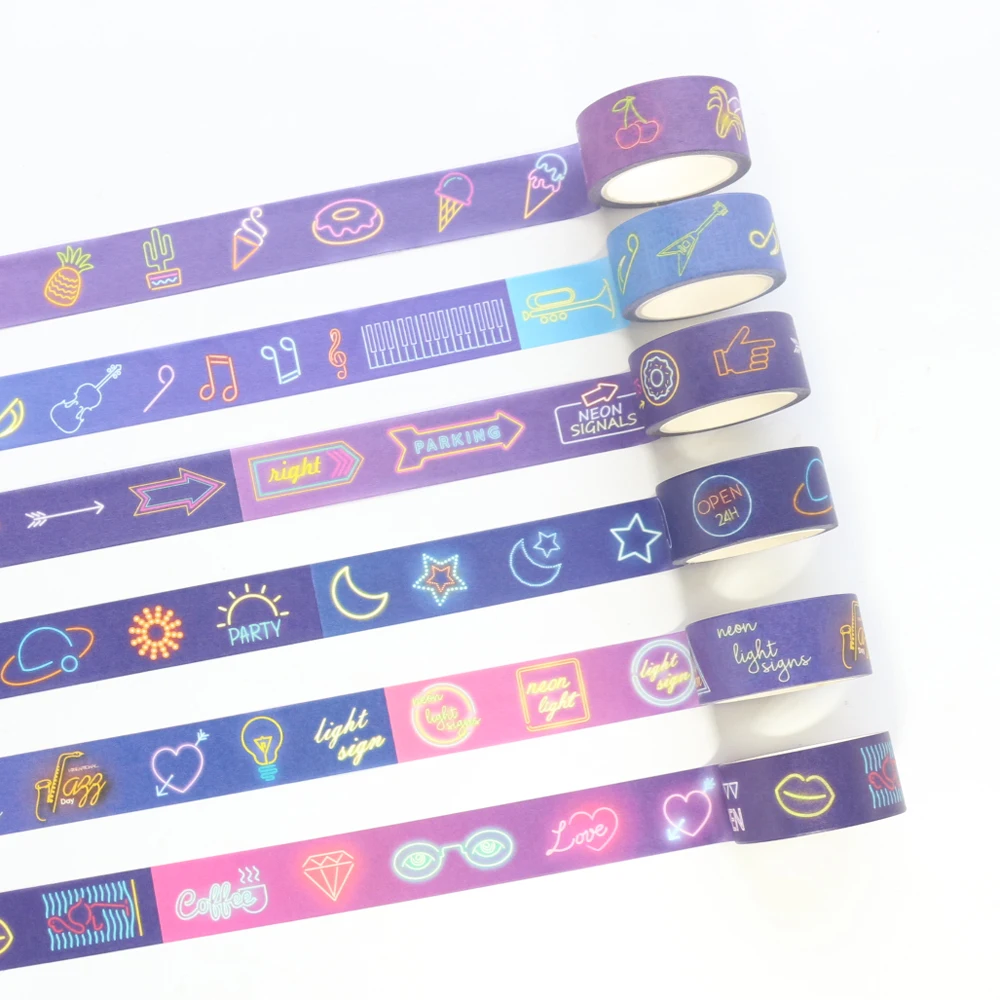 Domikee милое нижнее белье с рисунками японская лента для декорации Washi дневник