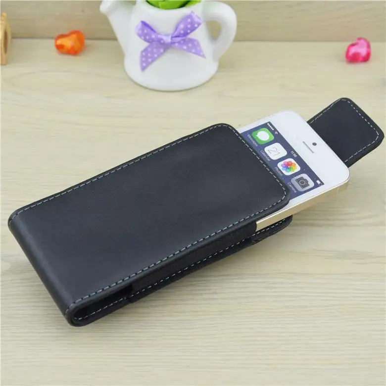 Wolfsay 4.0-4.4 inch For iphone 5 Holster Belt Clip Flip Vertical Leather Case Cover iPhone 5s Phone Bag Fundas Coque | Мобильные