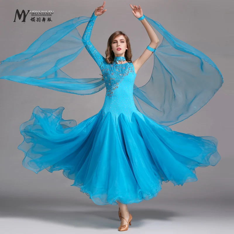 

New style modern dance performance dress national standard competition dress