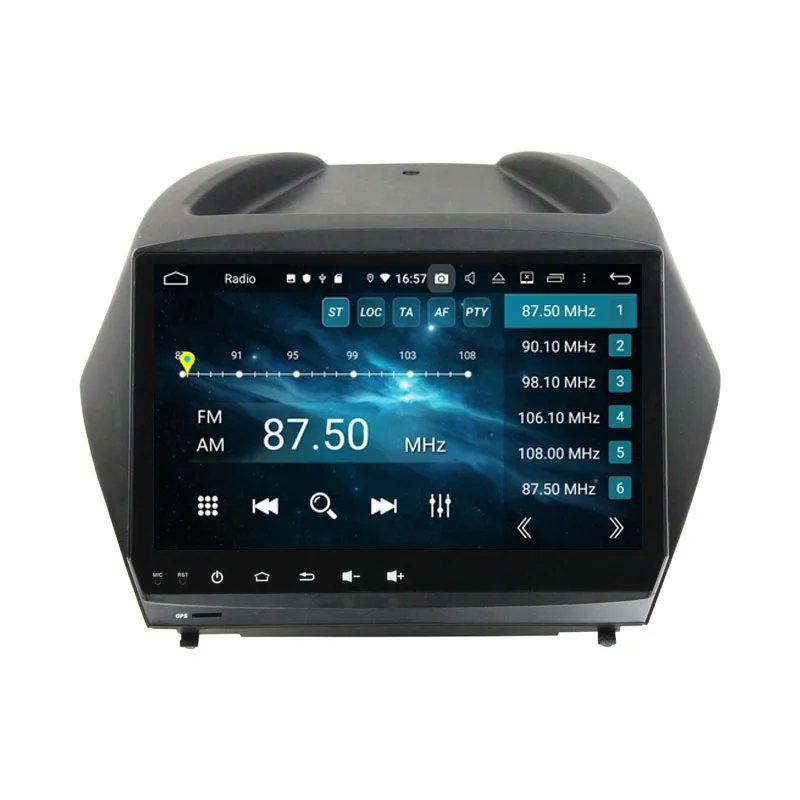 Встроенная память 64G Android 9 0 для hyundai IX35/Tucson 2011 2014 Octa Core PX5 автомобиля gps навигации