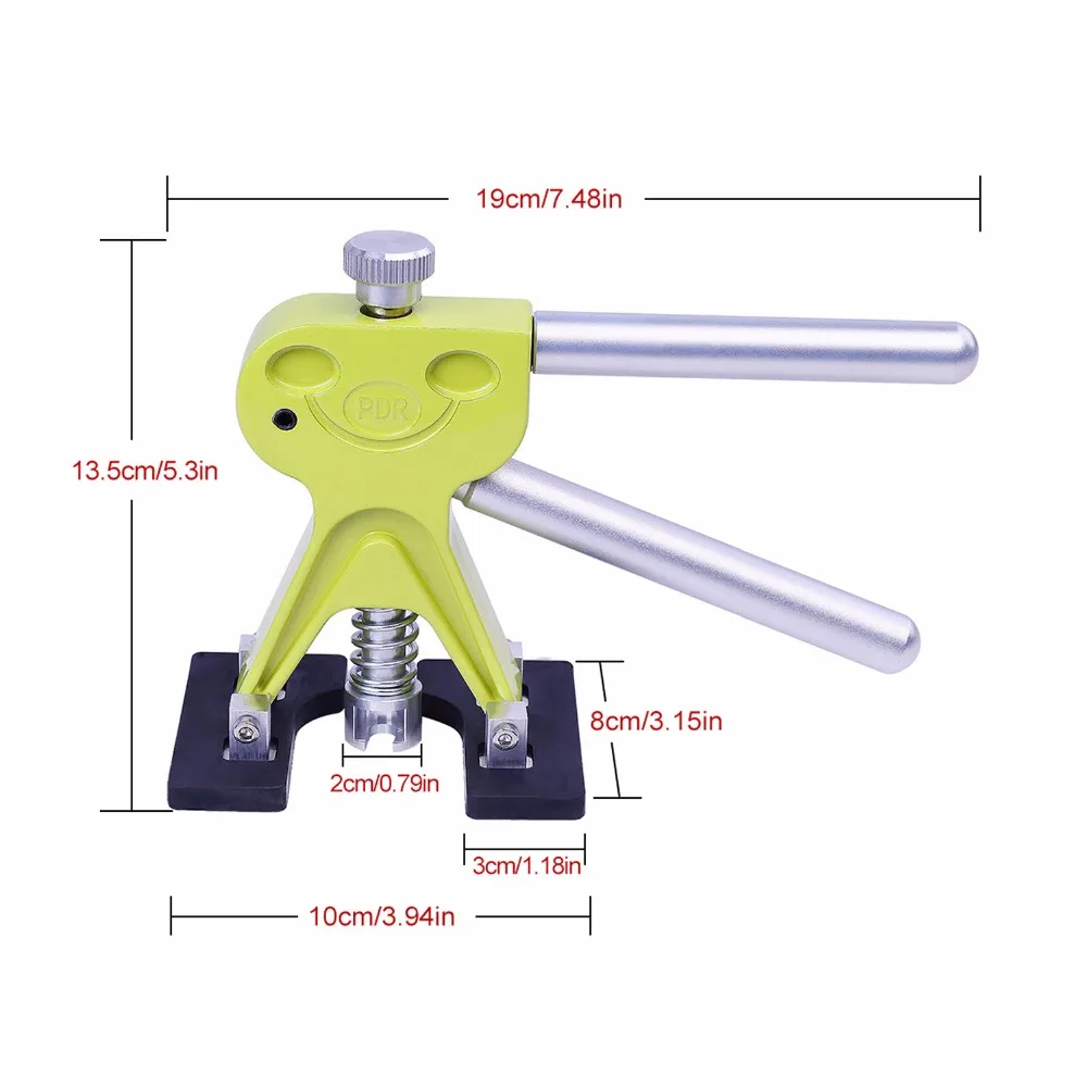 comprar Ferramentas De PDR Paintless Reparação Dent Levantador Carro Granizo Ferramentas Manuais Conjunto Adesivo Cola Granizo Remoção Conjunto De Ferramentas