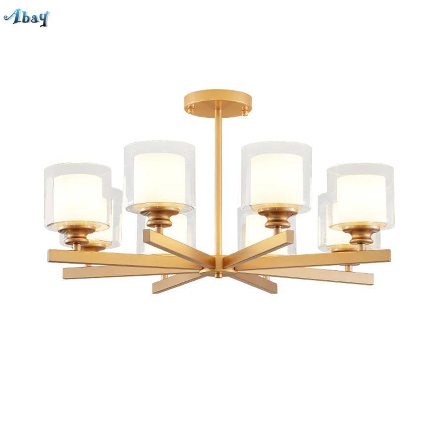 

Nordic Modern Ceiling Lights for hall Minimalism family room ceiling lamp pendant gold living room decoration lighting fixtures
