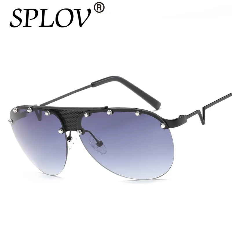 Новинка 2017 Авиатор солнцезащитные очки зеркальные цветные Овальные для мужчин s