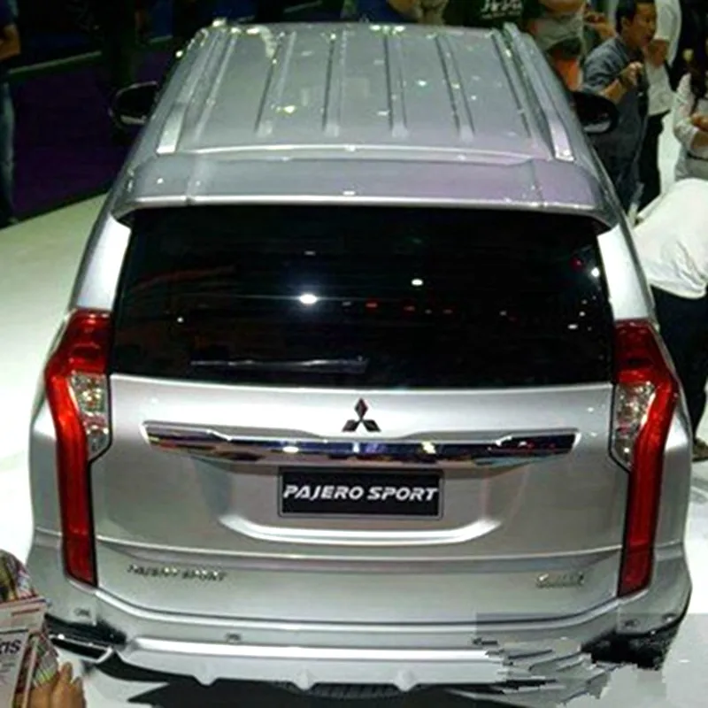 Для mitsubishi pajero sport 2016-2017 спойлер высокого качества ABS Материал заднее крыло