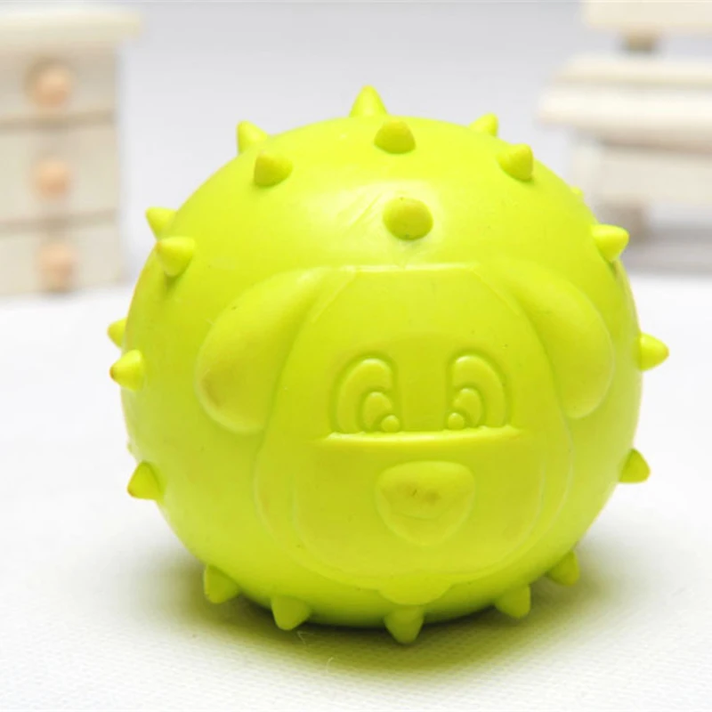 Игрушки для собак экстра жесткий резиновый мяч Забавный интерактивный