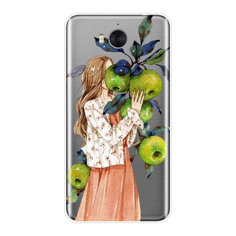 Мягкий чехол для телефона Huawei Y5 Y6 Y7 Prime 2018 Y9 2019 силиконовый чехол-накладка с