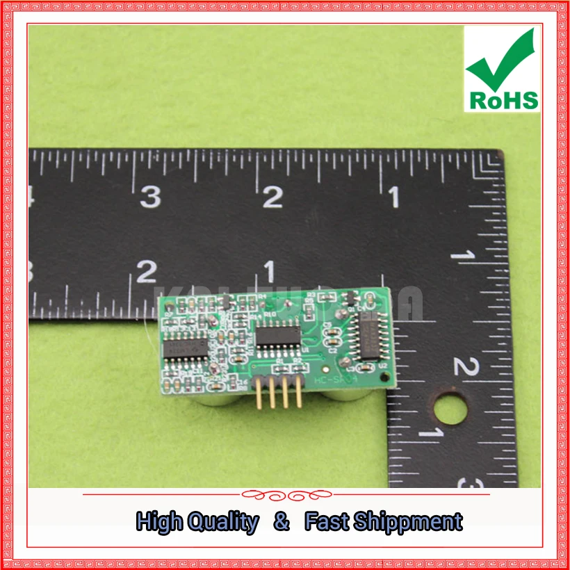 Green hc-sr04 Ultrasonic Module Ranging Intelligent Car Sensor (H5A2) | Электронные компоненты и принадлежности