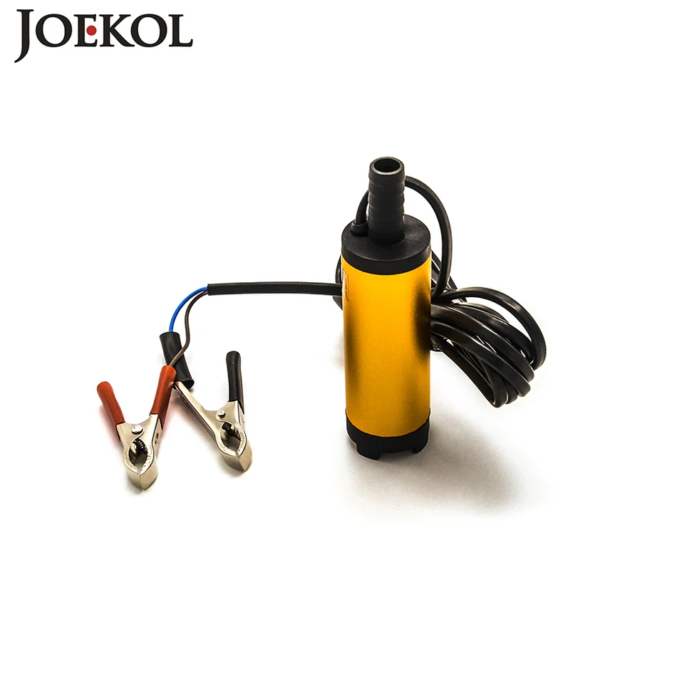 Электрический насос для перекачки топлива Mini 12 В/24 В дизельного из алюминиевого