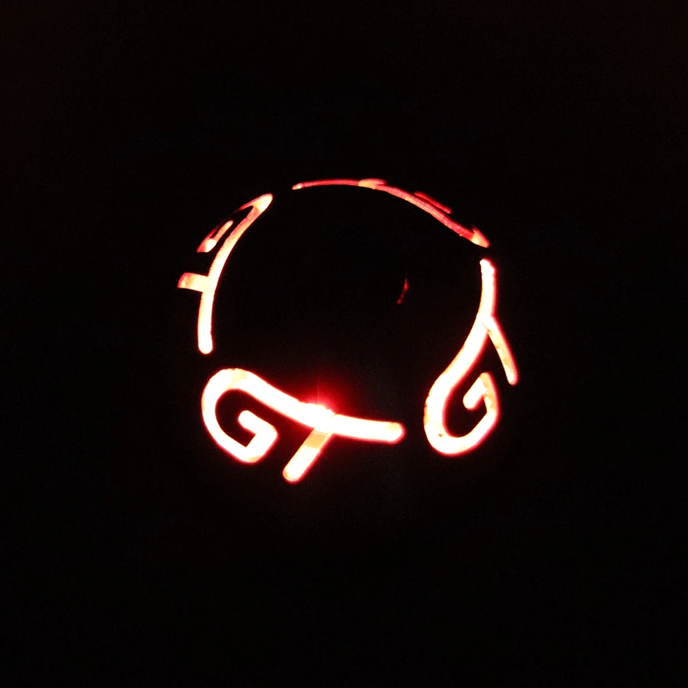 Универсальная красная синяя светодиодная подсветка для автомобиля SUV ручная