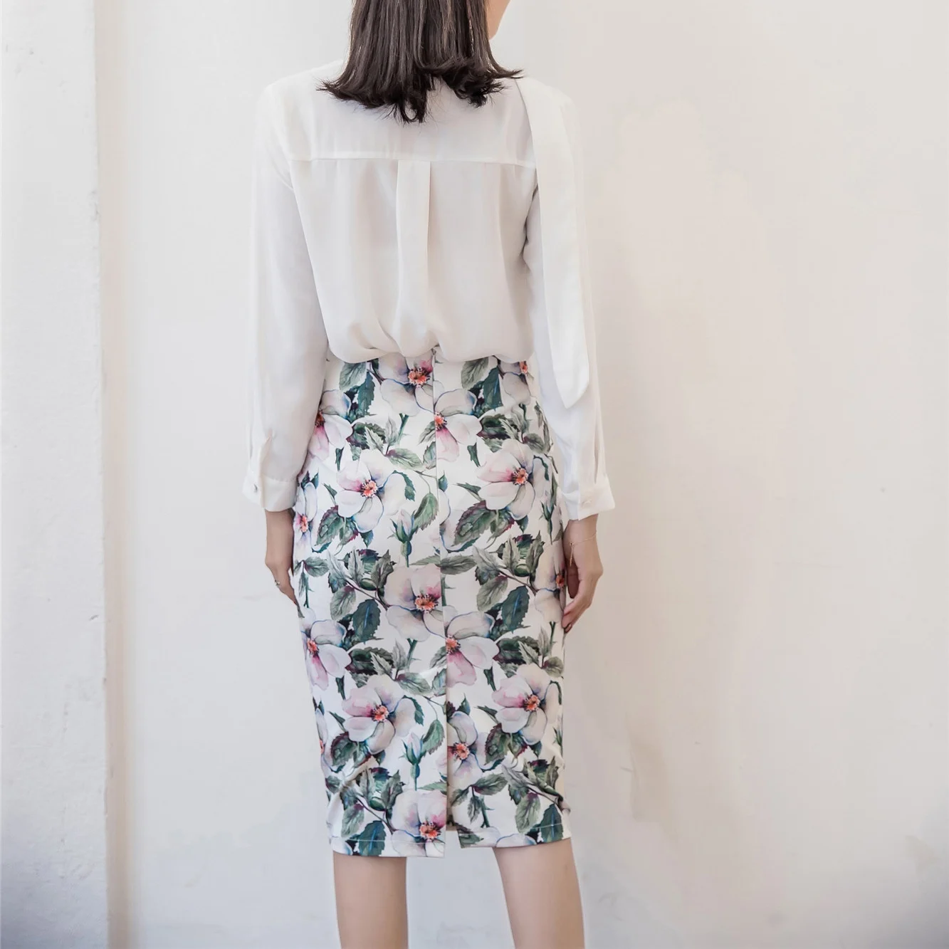 Женская винтажная юбка размера плюс 5xl весна-лето 2017 Корейская с принтом и