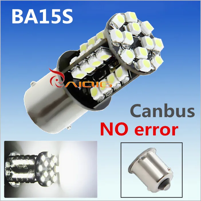 1156 BA15S 44 SMD белый CANBUS OBC безошибочная Светодиодная лампа p21w R5W светодиодные