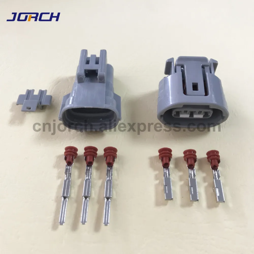5 sets Male Female 5 комплектов 3 Pin Женский Мужской Sumitomo 090 TS генератор провода разъем для Toyota Lexus 6188-0282 6189-0443 - Цвет: 5 sets Male Female