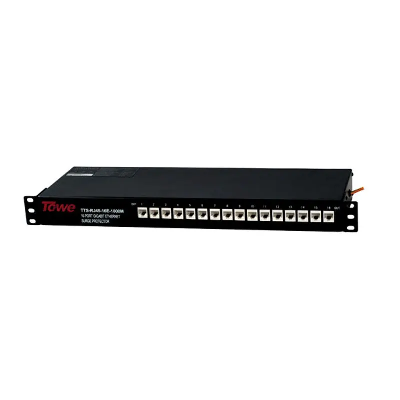 TOWE AP RJ45 16E 1000M POE сеть lightning защита 19 "Шкаф Защита от перенапряжения|protection| | - Фото №1