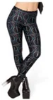 X-027 Top Sale summer new Women Mermaid Leggings fashion Space printed leggings | Женская одежда